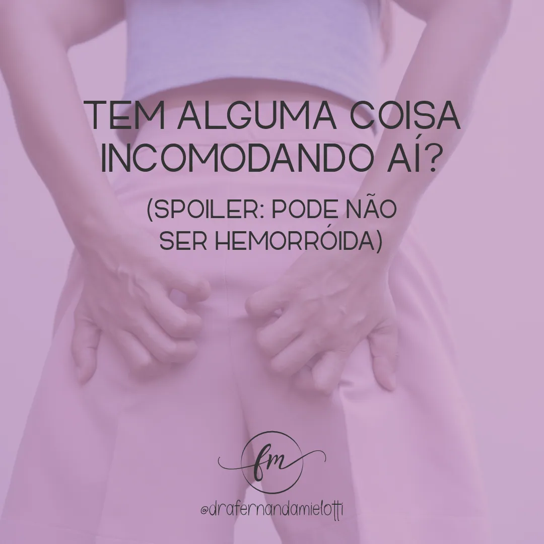 Tem alguma coisa incomodando aí?