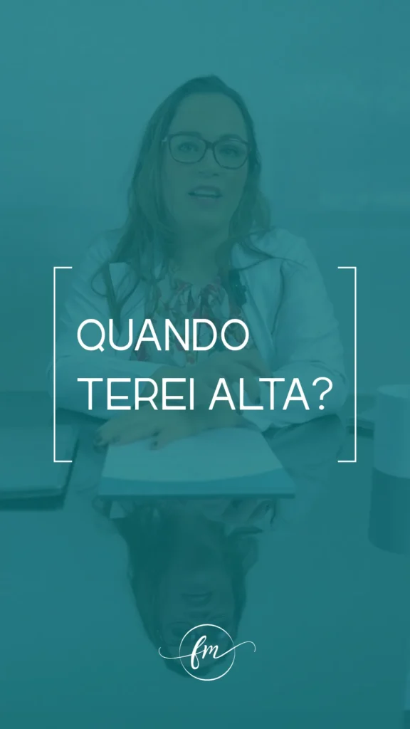 Quando terei alta?