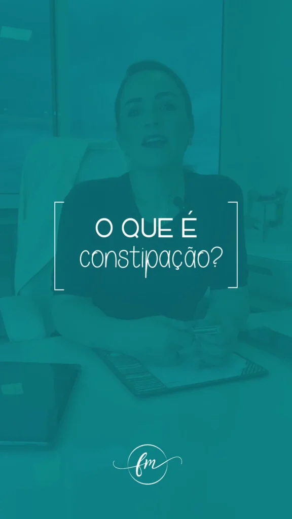 O que é constipação?