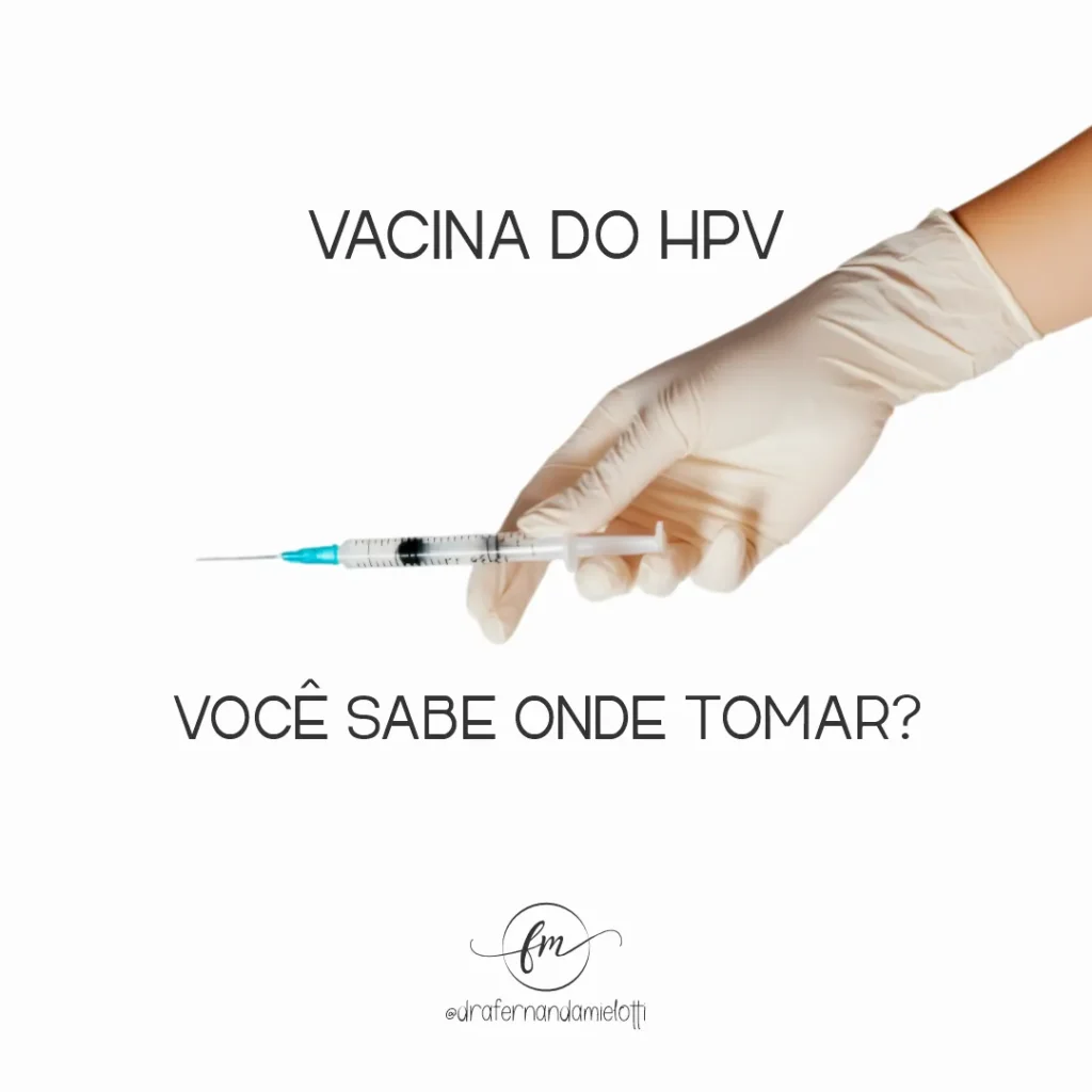 Campanha de vacinação do HPV
