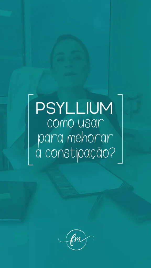 Psyllium para constipação
