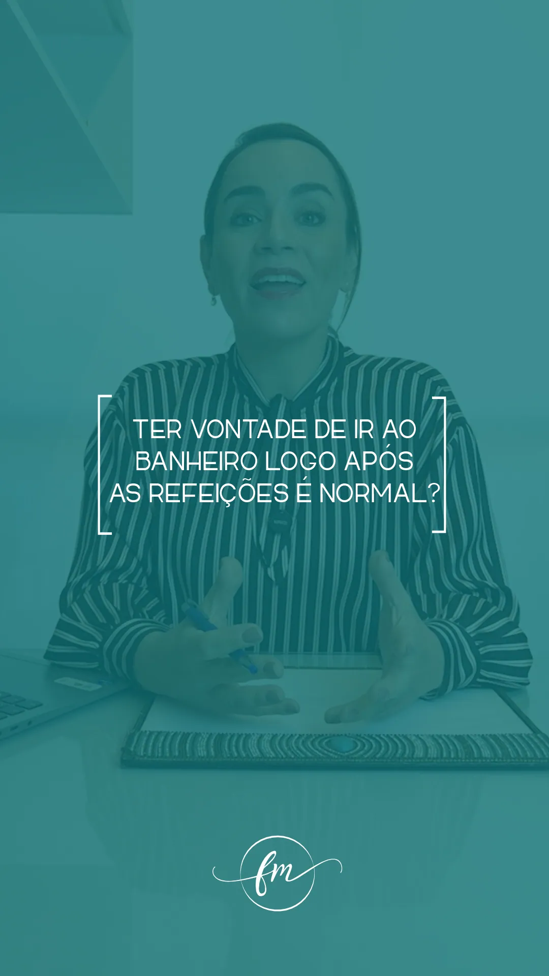 Ter vontade de ir ao banheiro logo após as refeições é normal?
