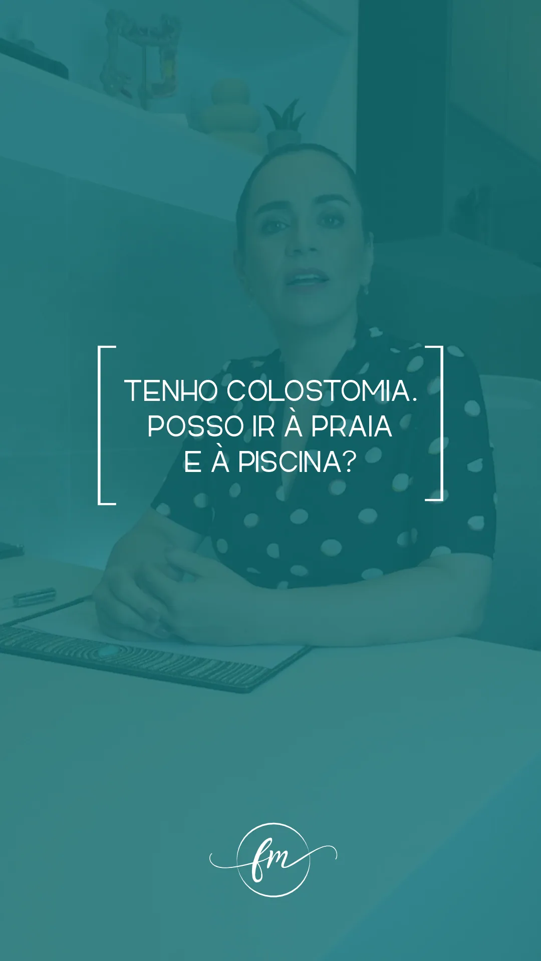 Tenho colostomia. Posso ir à praia e à piscina?